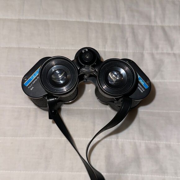 Vintage tasco 7 x 35mm 341 FT at 1000 yards Mono-Power Binoculars - Picture 1 of 17